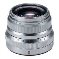 Fujifilm XF 35mm f/2.0 R WR Lens - Silver 