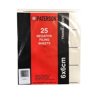 Paterson Archival Storage Pages for Negatives 120/220mm - 25 pack