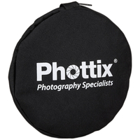 Phottix 5 in 1 120cm Premium Reflector with Handles