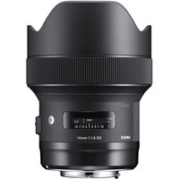 Sigma 14mm f/1.8 DG HSM Art Series Lens - Canon Mount