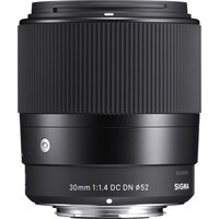 Sigma 30mm f/1.4 DC DN Contemporary Lens for Sony E-Mount