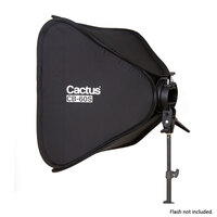 Cactus Foldable Soft Box with Silver Reflector & Grid – 60 x 60cm - ExDemo