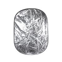 Collapsible Reflector – White and Silver 102 x 168 cm