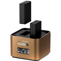 Hahnel Pro Cube 2 Dual Charger for Olympus & AA Batteries
