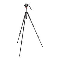 Manfrotto 190XV Tripod + MVH500AH Fluid Head