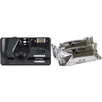 Harman Reusable 35mm Camera with Flash & 2 x Kentmere Pan 400 Film