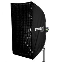 Phottix Softbox Quickfold RAJA 60x90cm Baffle Diff Grid – S Mount