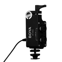 Boya BY-MA2 Dual Channel XLR Audio Mixer for DSLR & Camcorders