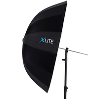 Xlite 105cm Deep Parabolic Black/White Umbrella