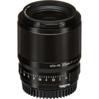 Tokina ATX-M 33mm F/1.4 Lens - Fujifilm X-Mount