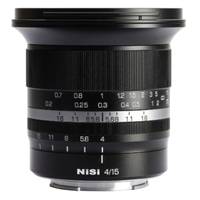 NiSi 15mm f/4 Sunstar Super Wide Angle Full Frame ASPH Lens - Canon RF Mount