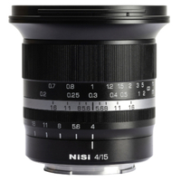 NiSi 15mm f/4 Sunstar Super Wide Angle Full Frame ASPH Lens - Fujifilm X Mount
