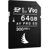 Angelbird AV Pro 64GB SDXC UHS-II 300MB/s Memory Card - V90