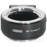 Metabones Minolta MD Lens to Sony E-mount Camera T Adapter - Black