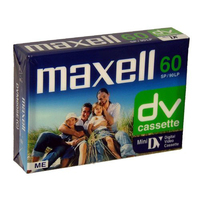 Maxell Mini DV Tape 60-minute Cassette (3-Pack)