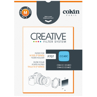 Cokin P-707 Cyan Colour Correction CC40C Resin Filter