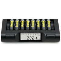 Maha Powerex MH-C980 Turbo Eight AA/AAA Battery Charger Analyser