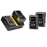 Nanlite BT-CGV-26V-2 Dual 26V V-Mount Battery Charger