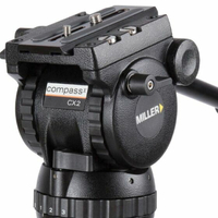 Miller 3710 CX2 Solo 75 2-Stage Alloy Video Tripod System