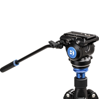 Benro S4Pro Fluid Video Head with QR4PRO Plate