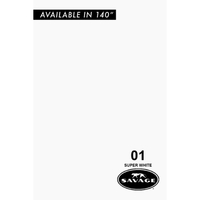 Savage Super White Widetone Seamless Background Paper 2.7 x 11m