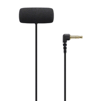 Sony ECM-LV1 Compact Stereo Lavalier Microphone with 3.5mm TRS Connector