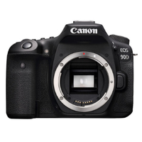 Canon EOS 90D DSLR Camera Vlogging Kit includes Microphone + Tripod with Remote