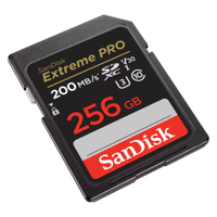 SanDisk Extreme Pro SDXC 256GB UHS-I 200MB/s Memory Card - V30