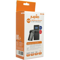 Jupio USB Charger Kit for Select FUJIFILM, Nikon, Olympus, Panasonic, Pentax, and Samsung Batteries