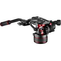 Manfrotto 608 Nitrotech Fluid Head with 645 Fast Twin Carbon Fiber Tripod System and Bag