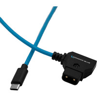 Kondor Blue 16" D-TAP To USB C Power Delivery Cable for Mirrorless Cameras and Laptops
