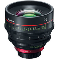 Canon CN-E 20mm T1.5 L F Cinema Prime Lens - EF Mount