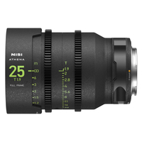 NiSi ATHENA Prime Full Frame Cinema Lens Kit with 5 Lenses and Case