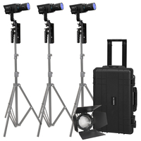 Nanlite Forza 60C 3 Kit with Roller Case