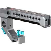 Kondor Blue Remote Trigger Top Handle for EOS R5, RED KOMODO, Fujifilm, Z CAM, URSA, C300, C70, Sony A7, LUMIX Start/Stop Trigger - Space Grey