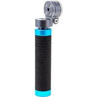 Kondor Blue Quick Release Rosette Hand Grip - Right - Space Grey