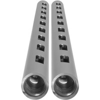 Kondor Blue PPSH 15mm Rod (Threaded M12) 18 Inch - Space Grey, 2 Pack