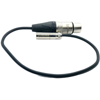 Kondor Blue Mini XLR to XLR for Blackmagic Pocket 4K/6K Camera 40cm - Black