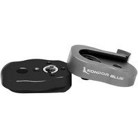Kondor Blue Mini Quick Release Plate for Monitors and Magic Arms - Black