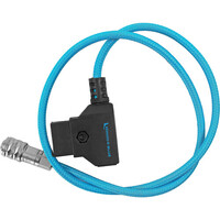 Kondor Blue D-Tap to BMPCC 4K 6K Power Cable for Blackmagic Pocket Cinema Camera 4K P-Tap 50.8cm - Blue