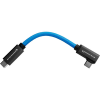 Kondor Blue USB C to USB C Cable for SSD Recording & Charging - 12cm