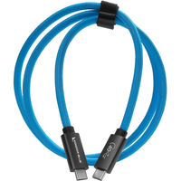 Kondor Blue Thunderbolt 4 USB 4.0 Type C Cable - 91.4cm - Blue