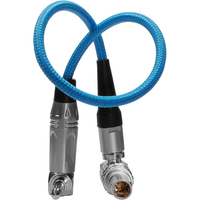 Kondor Blue 25cm EXT LEMO 9 Pin to 3.5mm Right Angle Time Code Cable for Komodo/Raptor