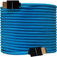 Kondor Blue HDMI 4K 30HZ Braided Cable - 7.6m - Blue