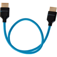 Kondor Blue 8K HDMI 43cm Braided Cable for on Camera Monitors - Blue