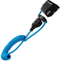 Kondor Blue D Tap to Lumix S5 GH5 DMW-BLK22 Dummy Battery Cable - Blue