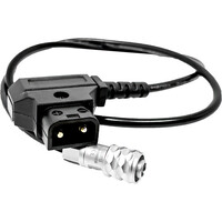 Kondor Blue 4 FT D-Tap to BMPCC 4K/6K Power Cable for Blackmagic Pocket Cinema Camera 4K D-Tap 1.2m - Black