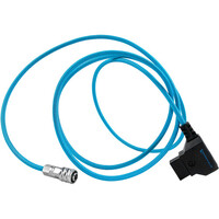 Kondor Blue 4 FT D-Tap to BMPCC 4K/6K Power Cable for Blackmagic Pocket Cinema Camera 4K D-Tap 1.2m - Blue