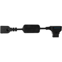 Kondor Blue D-Tap to 5V USB Converter Short Cable for Anton Bauer Gold Mount/Sony V-Mount Camera Battery