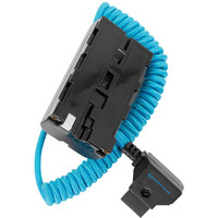Kondor Blue D-Tap to Sony L Series Dummy Battery NPF Cable - Blue